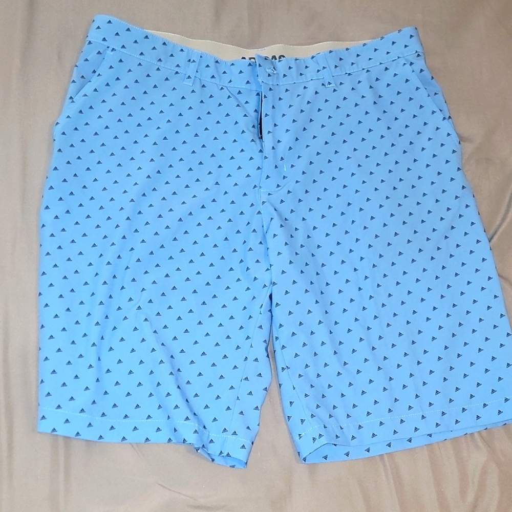 Addidas blue golf shorts